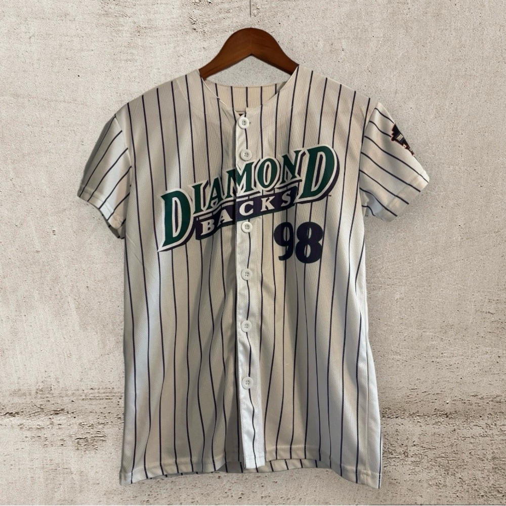 Diamondbacks 2008 20th Anniversary Replica Jersey 98 Youth Large or Women’s XS